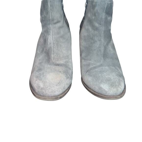 Vionic Naomi Snake Gray Suede Snakeskin Ankle Boots Size 7.5 - Picture 2 of 13